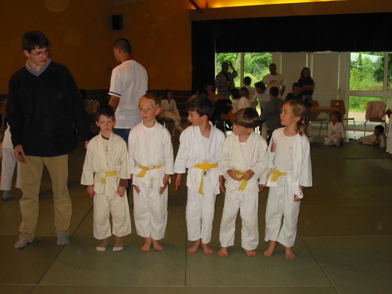 Fête du judo à Voiteur - 2001