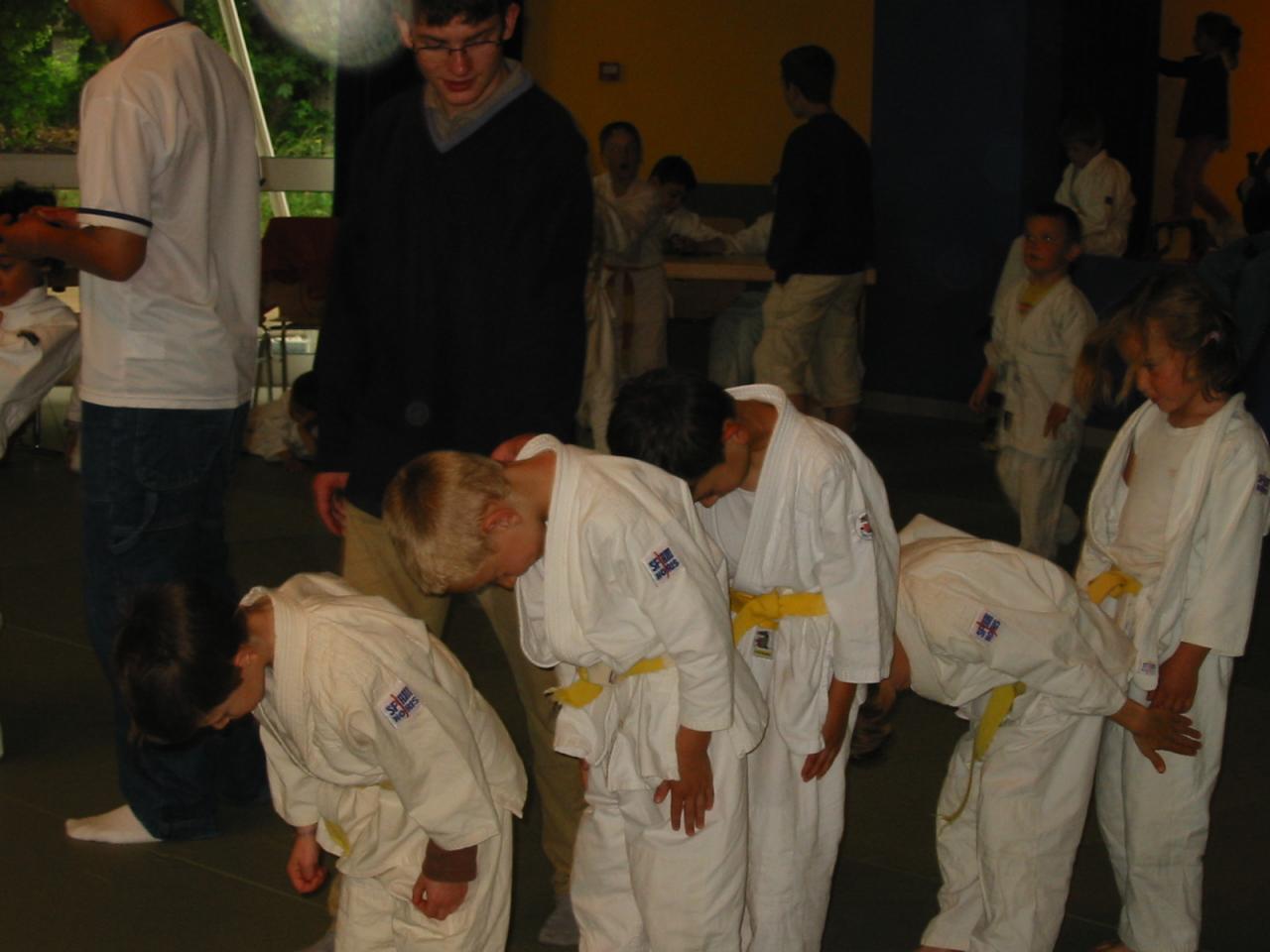 Fête du judo à Voiteur - 2001