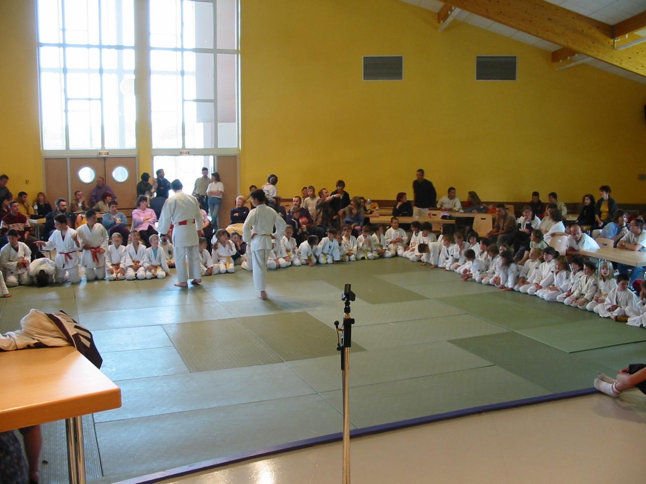 Fête du judo à Voiteur - 2001
