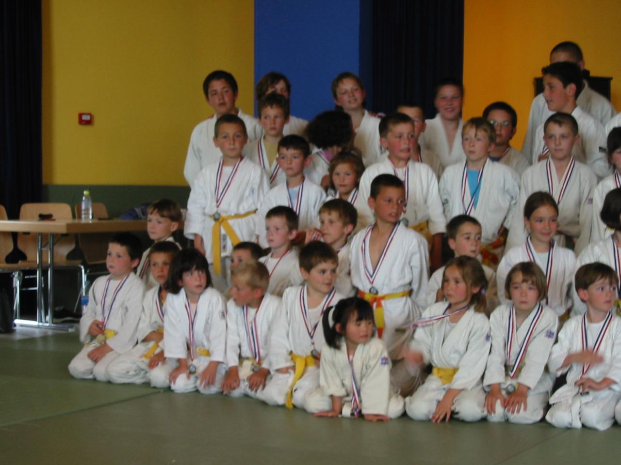 Fête du judo à Voiteur - 2001